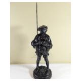 1974 Cast Iron Kasli Figurine of a Fisherman