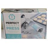 Perfect Cookie Press With 16 Discs and 8 Tips