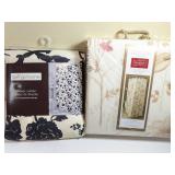Two Shower Curtains by Springs Home and Springmaid
