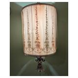 Embroidered Hanging Pendant Light Fixture
