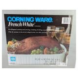 CorningWare French White 4.5L Roaster
