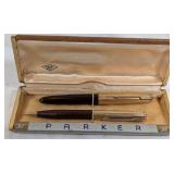 Parker 51 Pen and Pencil Set with Case
