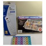 Organizers and Power Strip