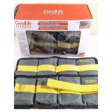 GoodLife Fitness Adjustable Ankle/Wrist Weights