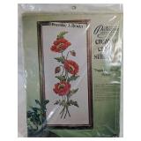 Paragon Needlecraft Poppies Crewel Kit