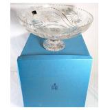 German Lead Crystal Pedestal Bowl