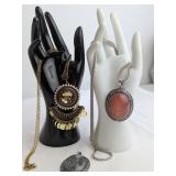 A Trio of Costume Jewellery Necklaces and Pendants