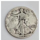 1942 United States Walking Liberty Silver Half Dol