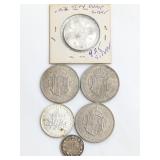 A Collection of British and French Silver and Cupr