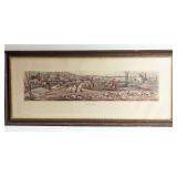 A Hand-Coloured Aquatint After Henry Alken, Titled