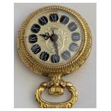 Jufrex Swiss-Made Gold-Toned Pendant Watch