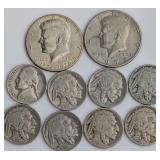A Group of United States Circulated Coins Includin