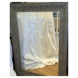 Large Antiqued Silver-Tone Botanical Relief Wall M