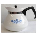 Corning Ware Blue Cornflower Pattern Six Cup Teapo