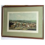 Litho Henry Alken, The Meet from The Quorn Hunt Se