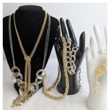 A Collection of Contemporary Gold and Silver Tone