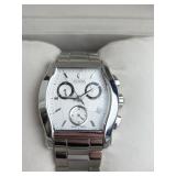 Bulova Accutron Stainless Steel Tonneau Case Chron