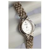 Gruen Sterling Silver Ladies Quartz Wristwatch Mod