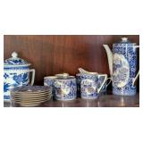 Blue & White Porcelain Tableware