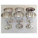 Viking Plate SP Brass Goblets