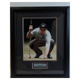 A Framed Photographic Print of Mike Weir