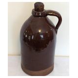 19th-century American Stoneware Jug