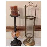 Candle Holders & Century Hurricane Lantern