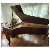 1899 Erard Paris Rococo Revival Grand Piano