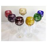 Bohemian-Style liqueur Glasses