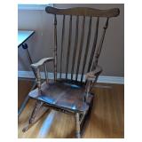 Colonial Revival Style Rocking Chair