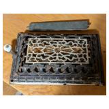 Antique Victorian-Style Cast Iron Heating Register