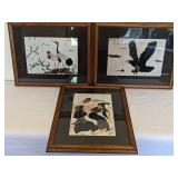 Chinese Butterfly Wing Collages
