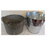 Galvanized Metal Pails