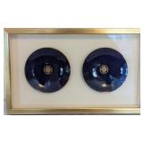 Japanese Imperial Presentation Cobalt Blue Porcela