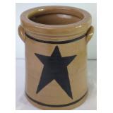 Americana Stoneware Crock