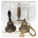 Brass Bells and a German Pocket Balance Scale