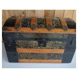 19th-Century Victorian Steamer Trunk