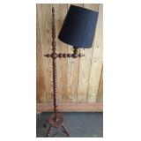 VTG Wood Floor Lamp