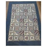 1998 Handmade Cotton Sampler Quilt