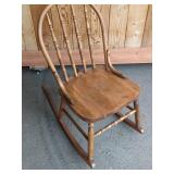 VTG Windsor-Style Rocking Chair
