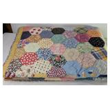 20th Century Mosaic Patchwork Quilt