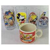 Disney Tumblers & Campbell's Soup Mug