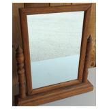 20th Century Oak Mirror
