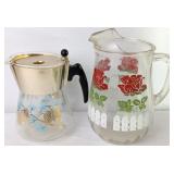 VTG Glass Pitchers