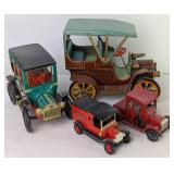 Vintage Tinplate & Die-Cast Toy Vehicles