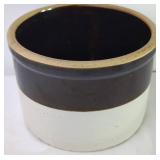 VTG Two-Tone Stoneware Crock