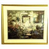 Framed Impressionistic Landscape Print