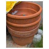 Large Terracotta Garden Planters