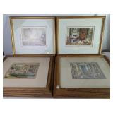 Framed Offset Lithographic Prints