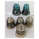 Vintage Glass Insulators